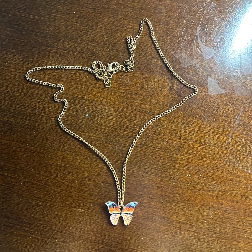 butterfly necklace